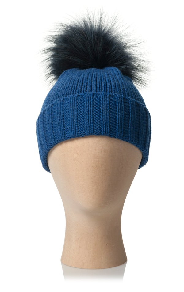 BEANIE WITH TURN-UP FOLD