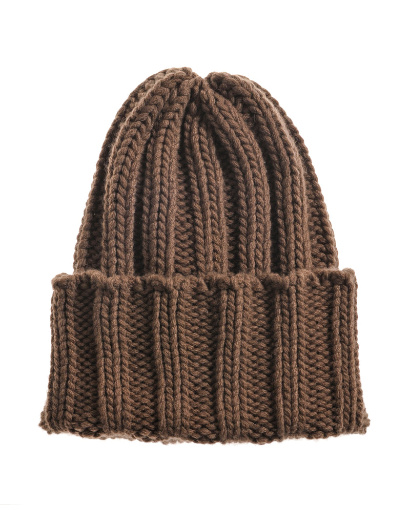 BEANIE WITH TURN-UP FOLD
