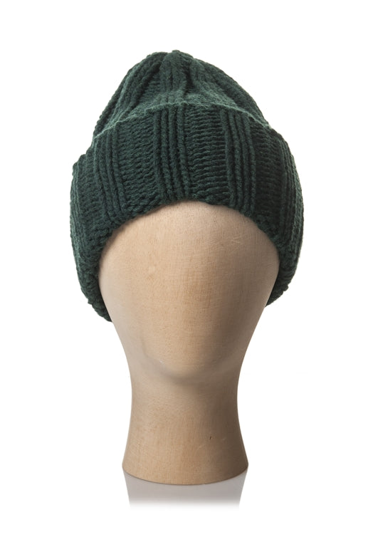 BEANIE WITH TURN-UP FOLD