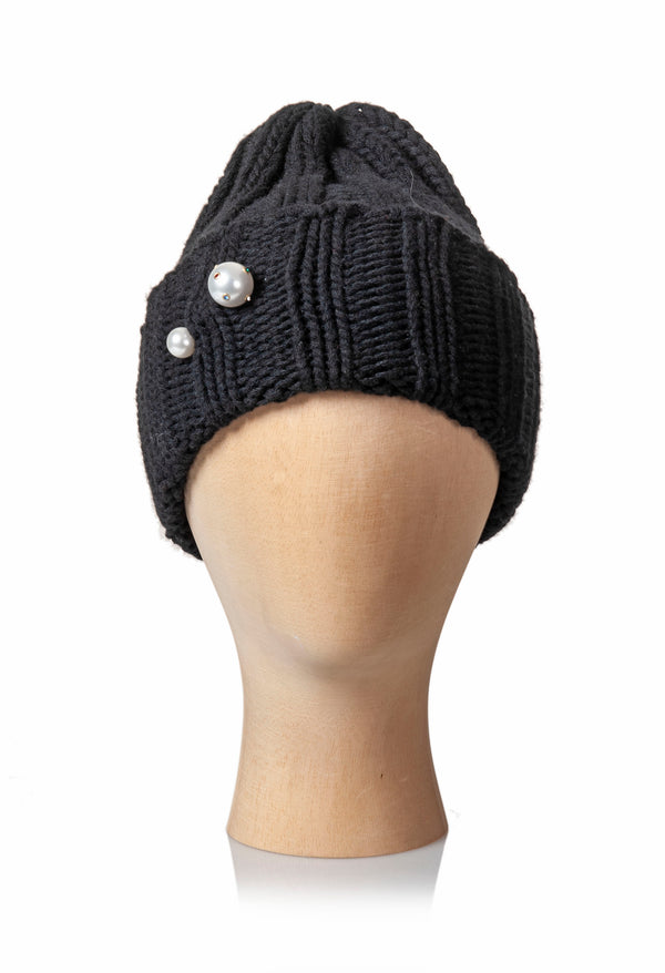 BEANIE WITH TURN-UP FOLD
