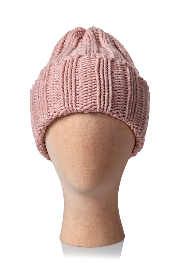 BEANIE WITH TURN-UP FOLD