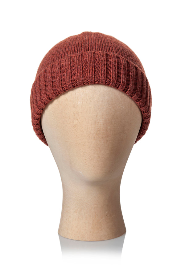 BEANIE WITH TURN-UP FOLD
