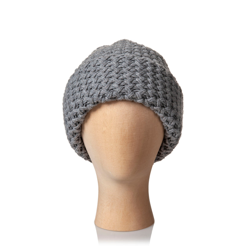 BEANIE WITH TURN-UP FOLD