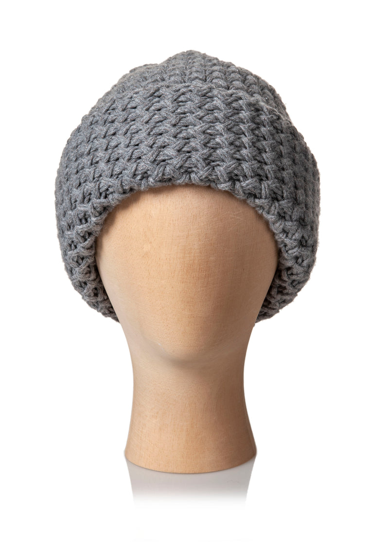 BEANIE WITH TURN-UP FOLD