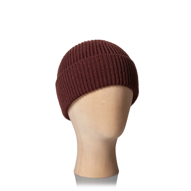 BEANIE WITH TURN-UP FOLD