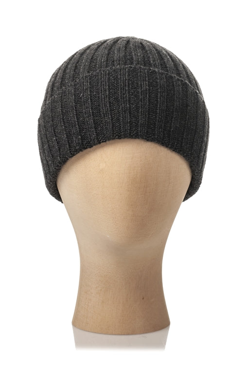 BEANIE WITH TURN-UP FOLD