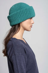BEANIE WITH TURN-UP FOLD