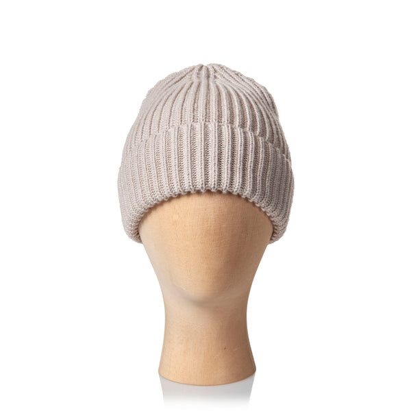 BEANIE WITH TURN-UP FOLD