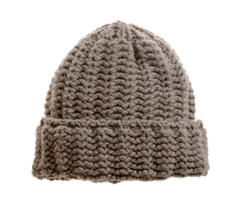 BEANIE WITH TURN-UP FOLD