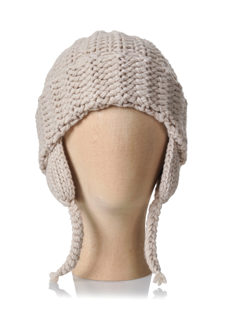 BEANIE WITH TURN UP FOLD