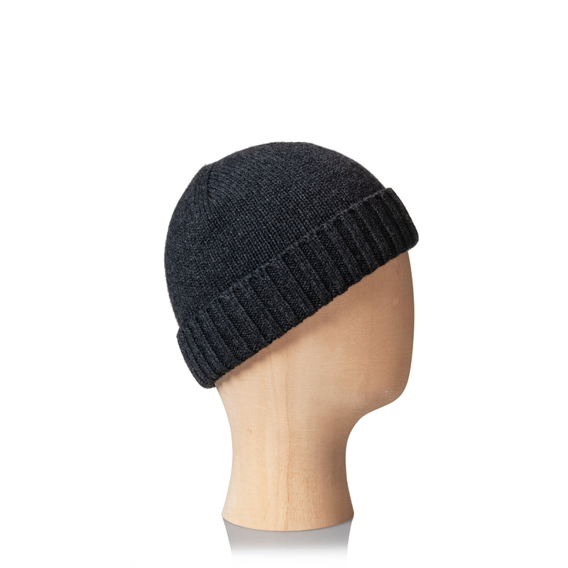 BEANIE WITH TURN-UP FOLD
