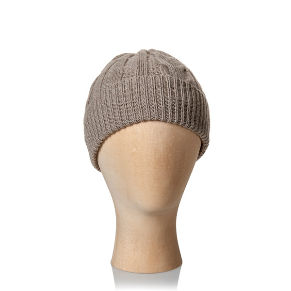 BEANIE WITH TURN-UP FOLD
