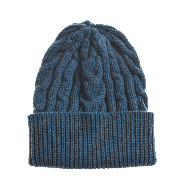 BEANIE WITH TURN-UP FOLD