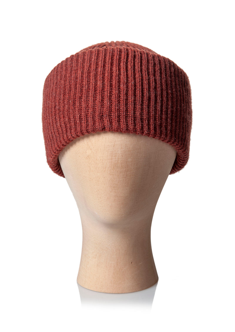 BEANIE WITH TURN-UP FOLD