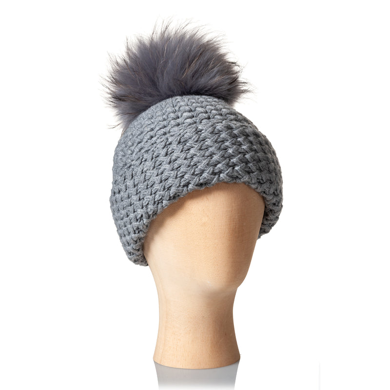 BEANIE WITH TURN-UP FOLD