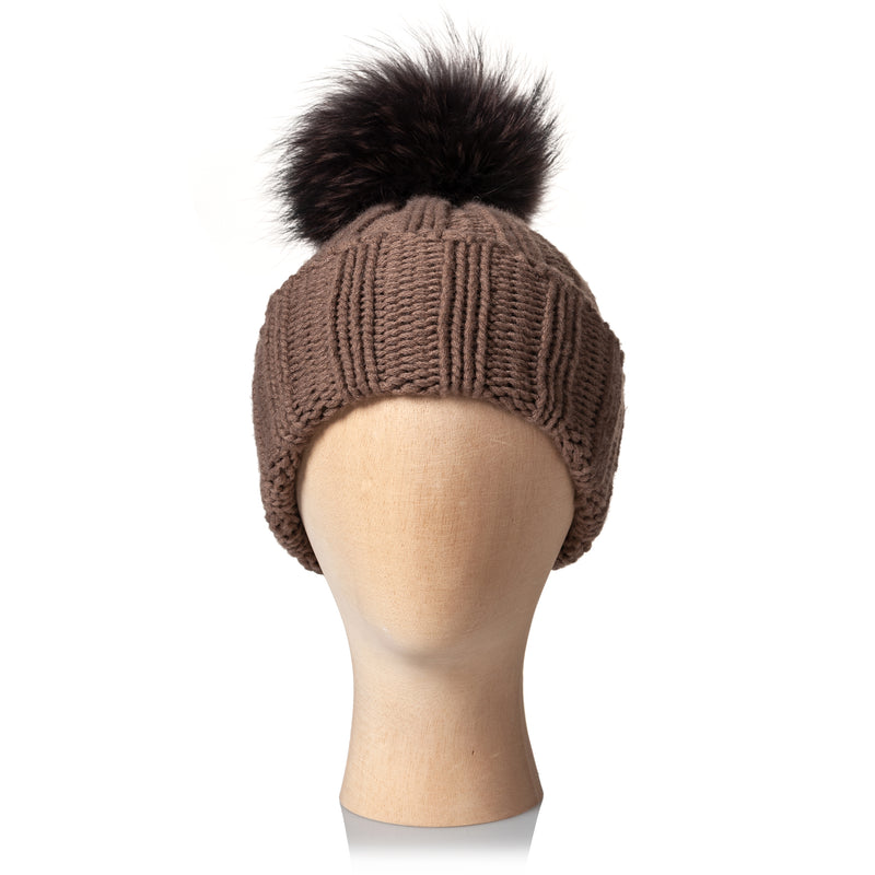 BEANIE WITH TURN-UP FOLD