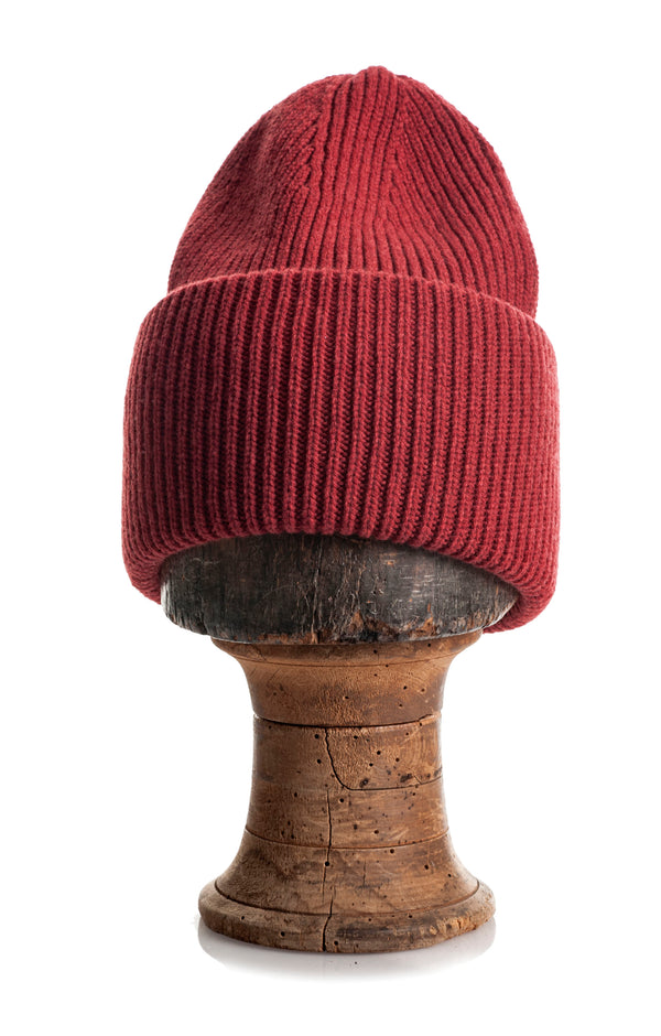 TURN-UP FOLD BEANIE