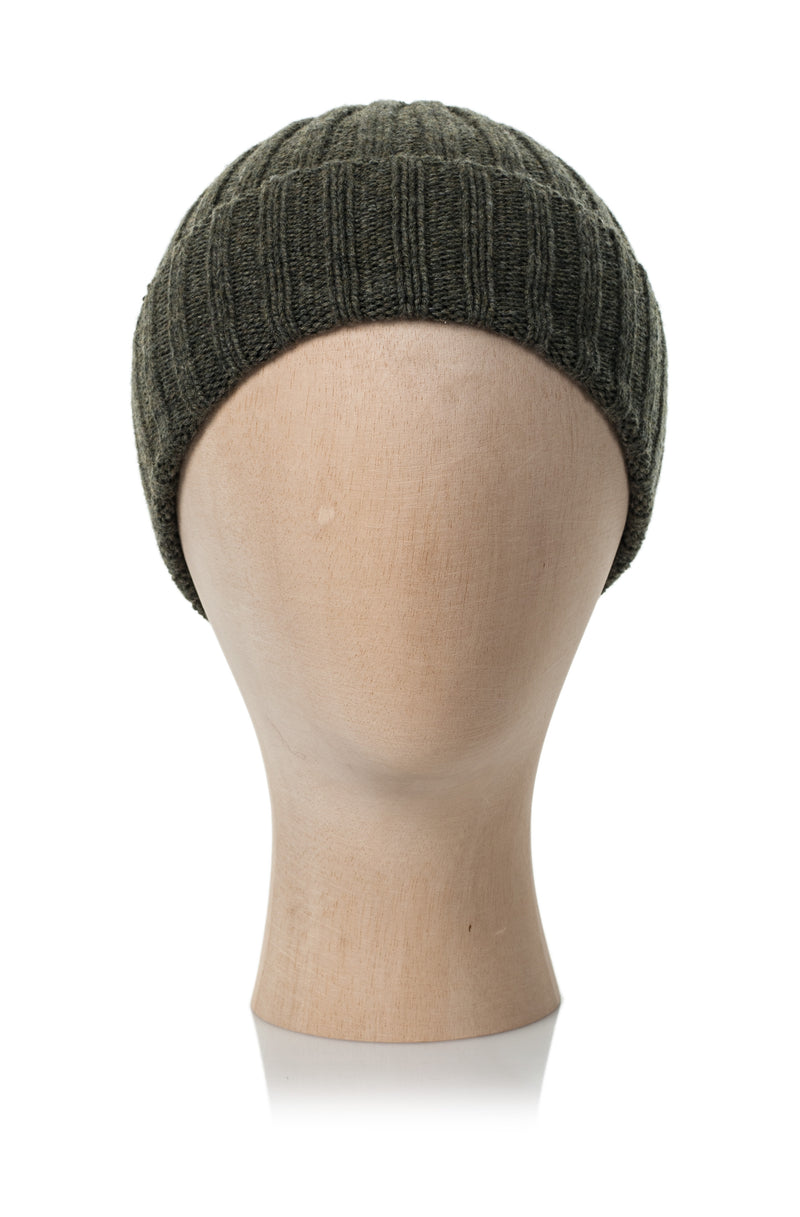 BEANIE WITH TURN-UP FOLD