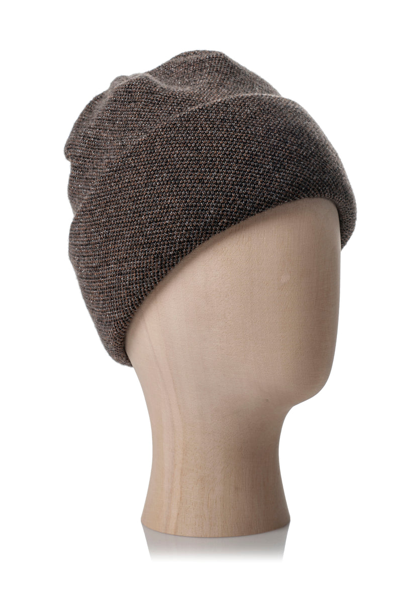 BEANIE WITH TURN-UP FOLD