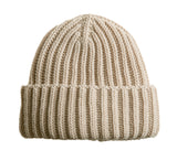 BEANIE WITH TURN-UP FOLD
