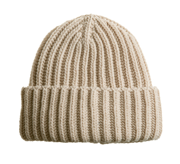 BEANIE WITH TURN-UP FOLD