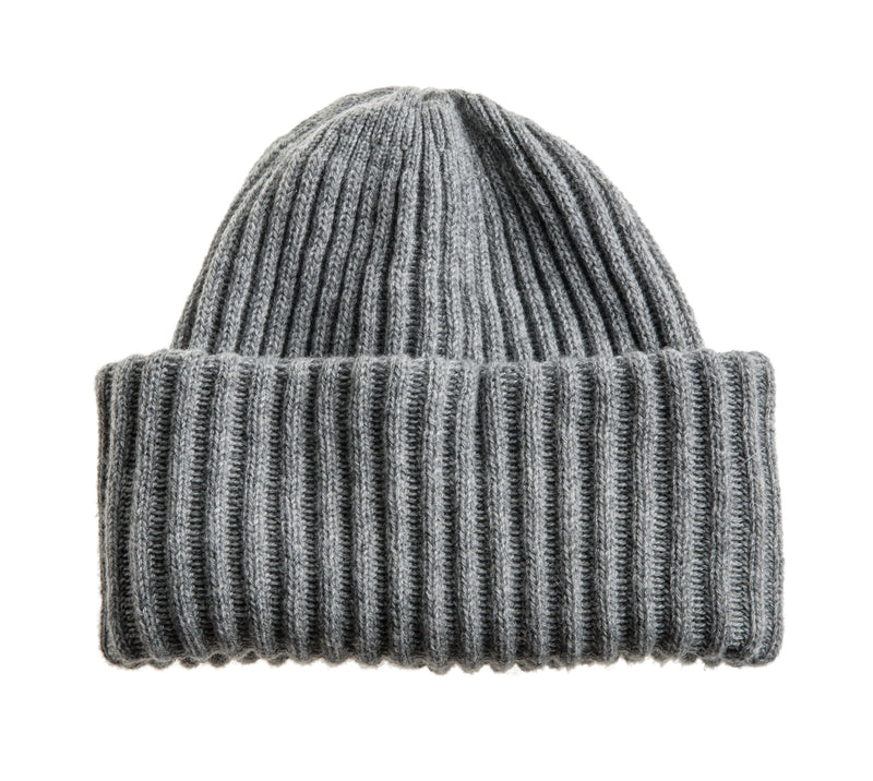 BEANIE WITH TURN-UP FOLD