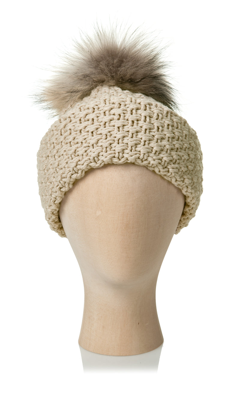 BEANIE WITH TURN-UP FOLD