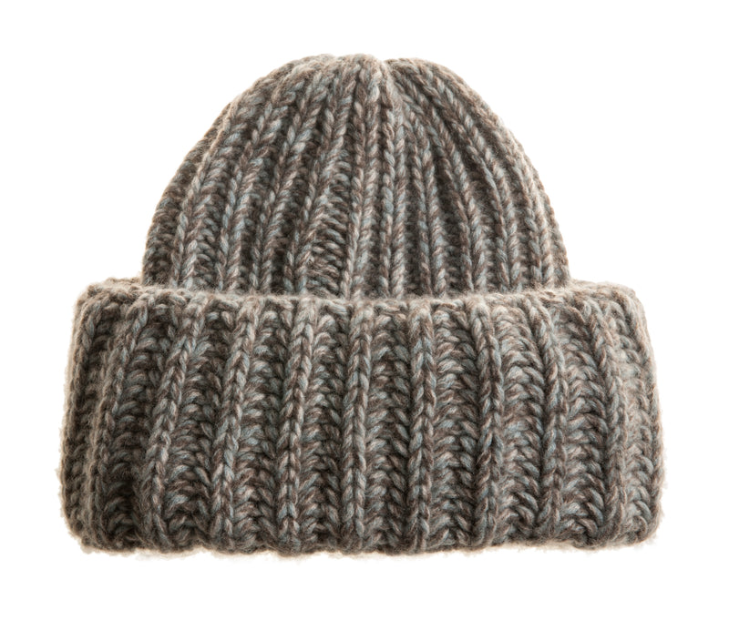 BEANIE WITH TURN-UP FOLD