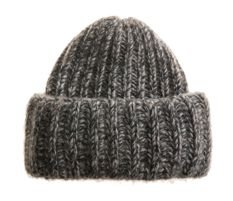 BEANIE WITH TURN-UP FOLD