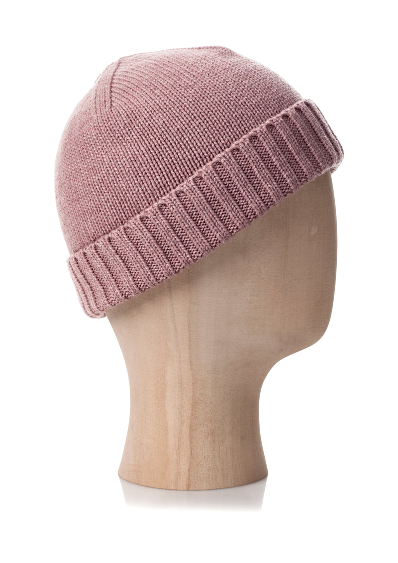 BEANIE WITH TURN-UP FOLD