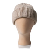 BEANIE WITH TURN-UP FOLD
