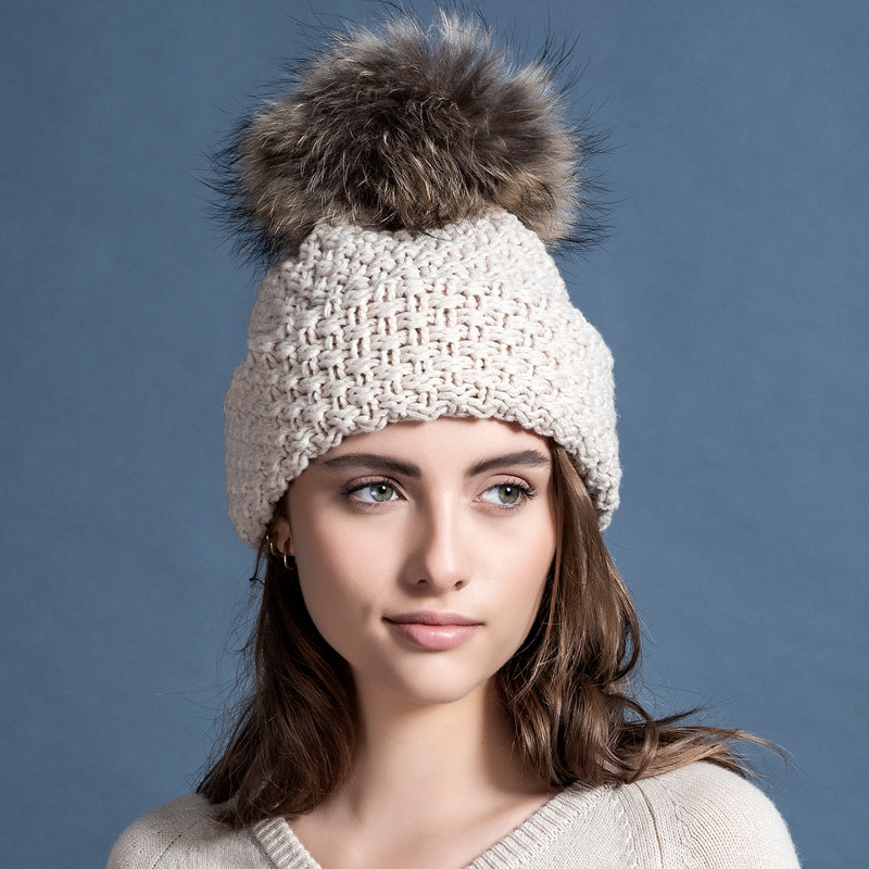 BEANIE WITH TURN-UP FOLD